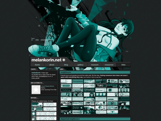 links screenshot