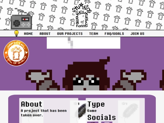 projects screenshot