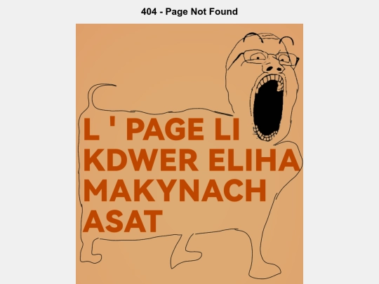 not_found screenshot
