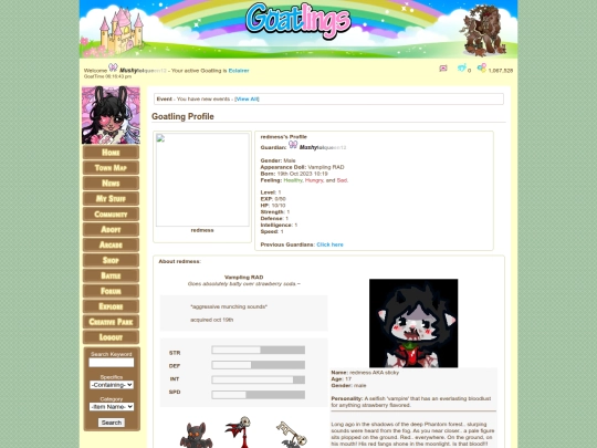goats/redmess screenshot