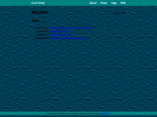 tags/webdev screenshot