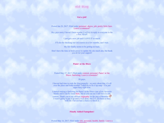 content/blog/old/posts screenshot