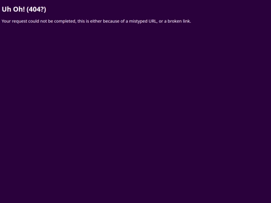 not_found screenshot