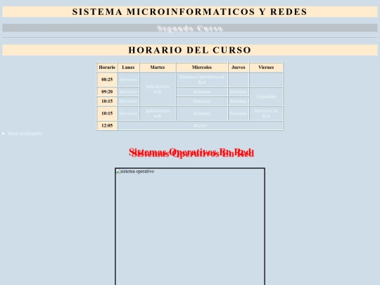 Aplicaciones WEB/Clase/Inicio-html screenshot