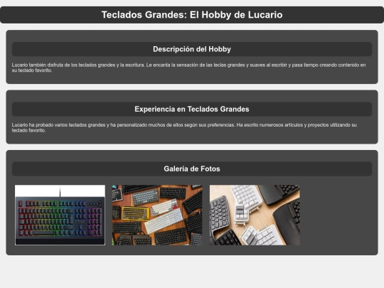 Trabajo2-hobbies/Teclados screenshot