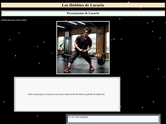 Trabajo2-hobbies/locura screenshot