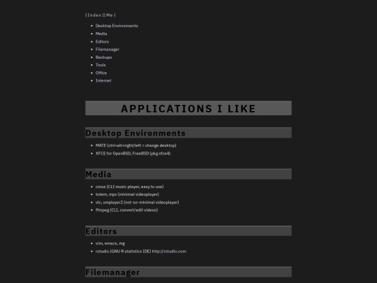 Installationsliste screenshot