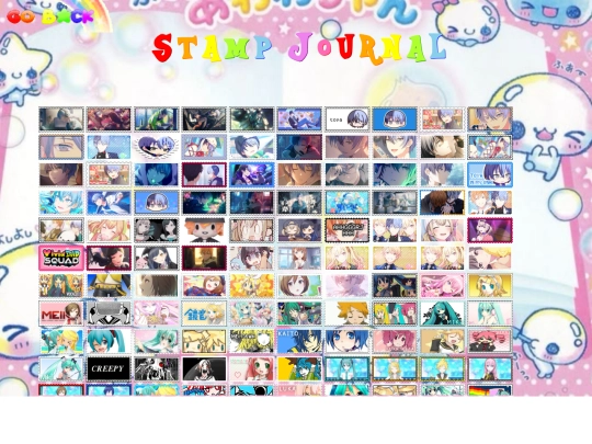 stamp-journal screenshot
