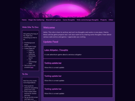 Web pages/Basiclayout screenshot