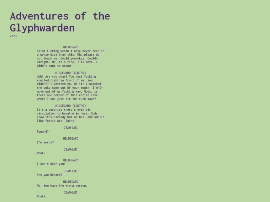 writing/adventure screenshot
