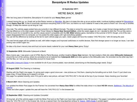updates screenshot
