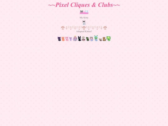cliques screenshot