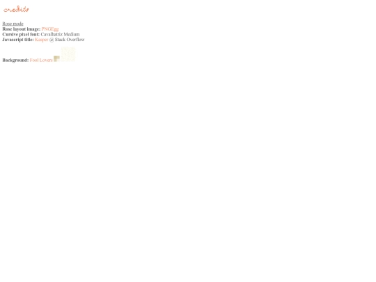credits screenshot