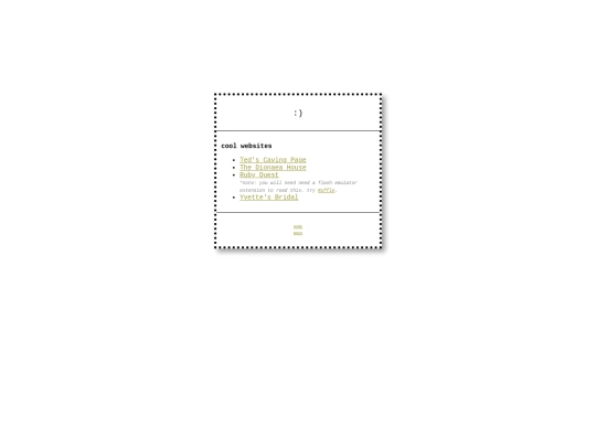 links screenshot