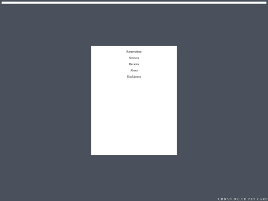urbandruid/home screenshot