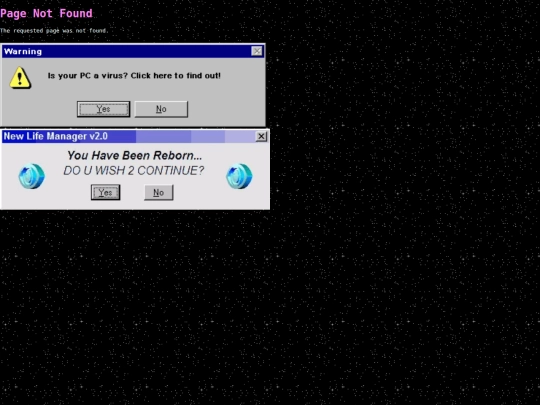 not_found screenshot