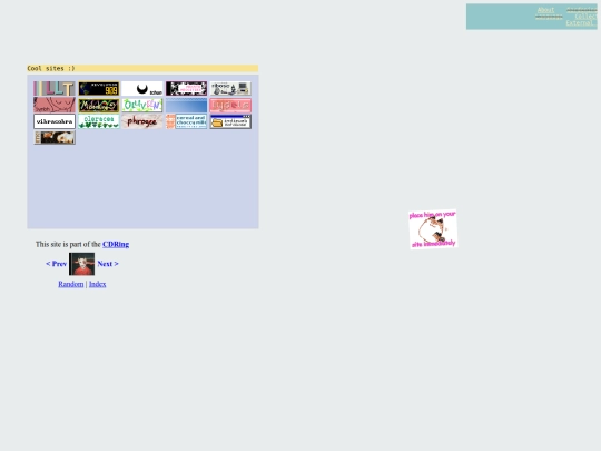 links screenshot