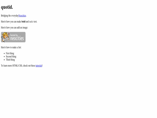 index screenshot