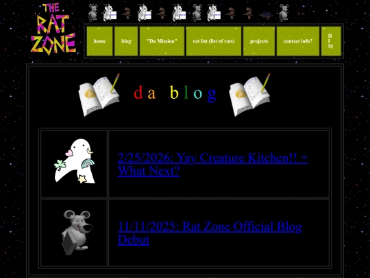 blog screenshot