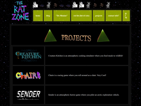 projects screenshot