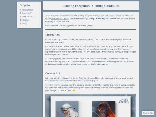live_events/coming_calamities screenshot