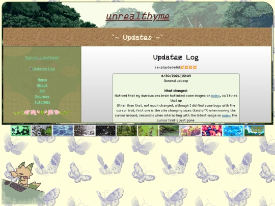updates screenshot