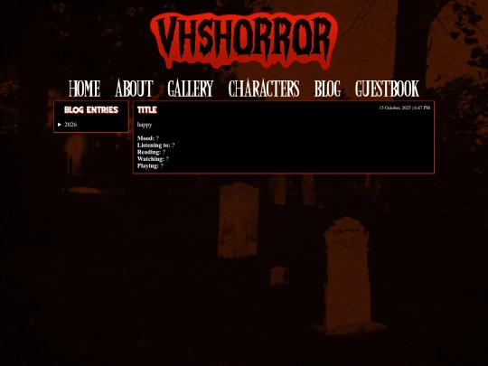 blog screenshot