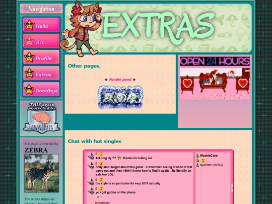 extras screenshot