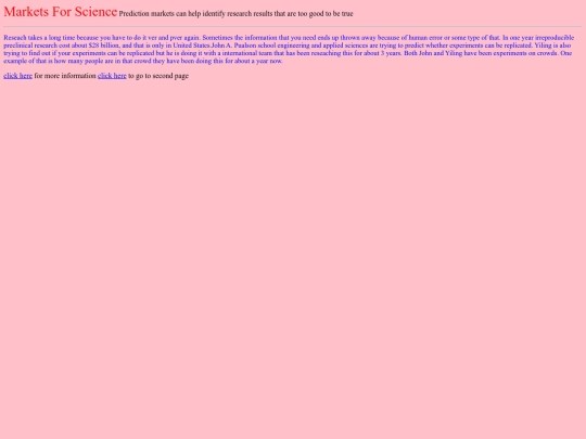 links screenshot