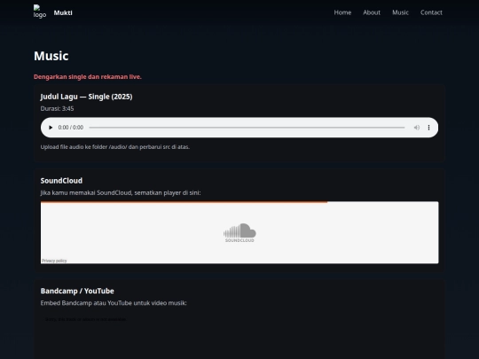 music screenshot