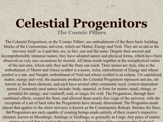 Progenitors screenshot