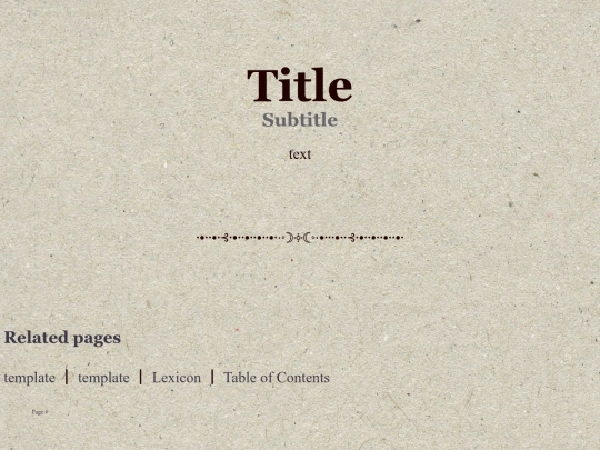 basic_template screenshot
