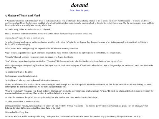 fic/want screenshot