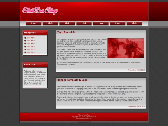 v1200 Template screenshot