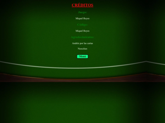 BlackjackCredits screenshot