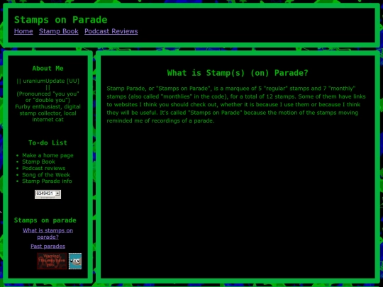 Decor_Pages/stamp-parade screenshot