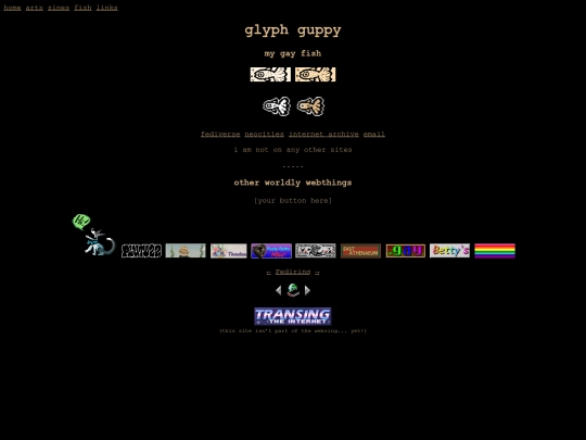 links screenshot