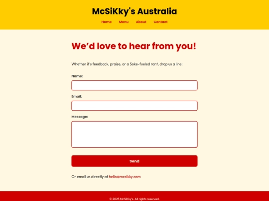 contact screenshot