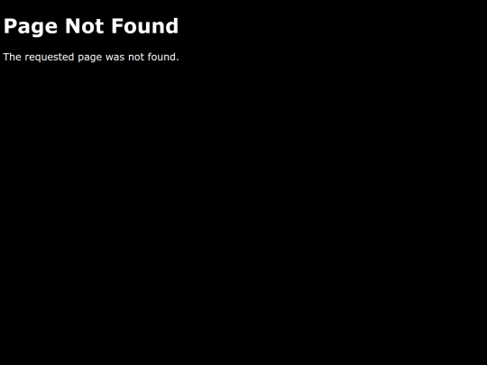 not_found screenshot