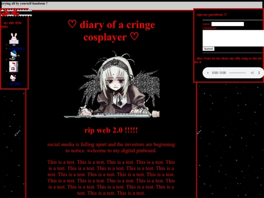 test screenshot