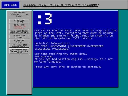 AlterBlog screenshot