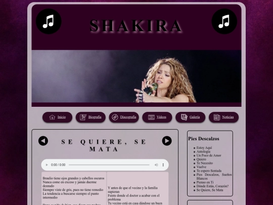 artista/cancion11x3 screenshot