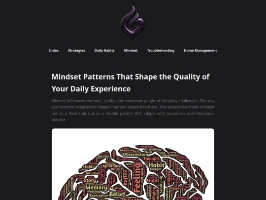 mindset screenshot