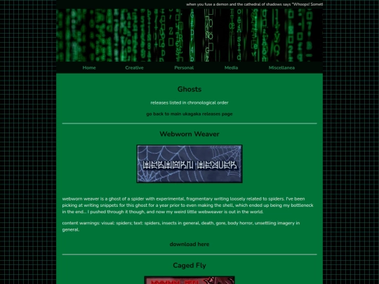 ukagaka/ukagakaghosts screenshot
