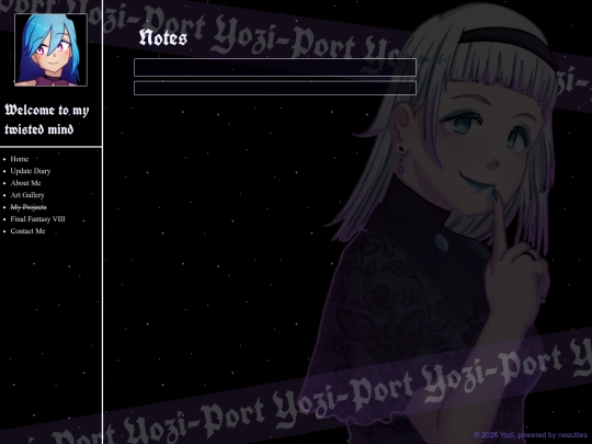 notes screenshot