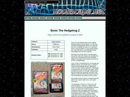 collection/gen_sonicthehedgehog2 screenshot