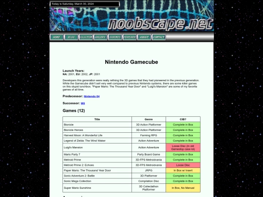 platforms/platform_ngc screenshot