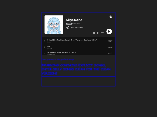Radio/silly-station screenshot