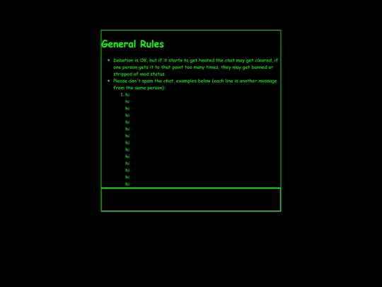 chatrules screenshot