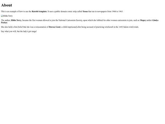 templates for use elsewhere/Rarebit/about screenshot